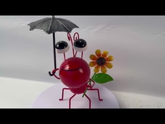 Klein Metaal Ant Garden Decoration Multicolor Metal Ant Yard Art Rustproof